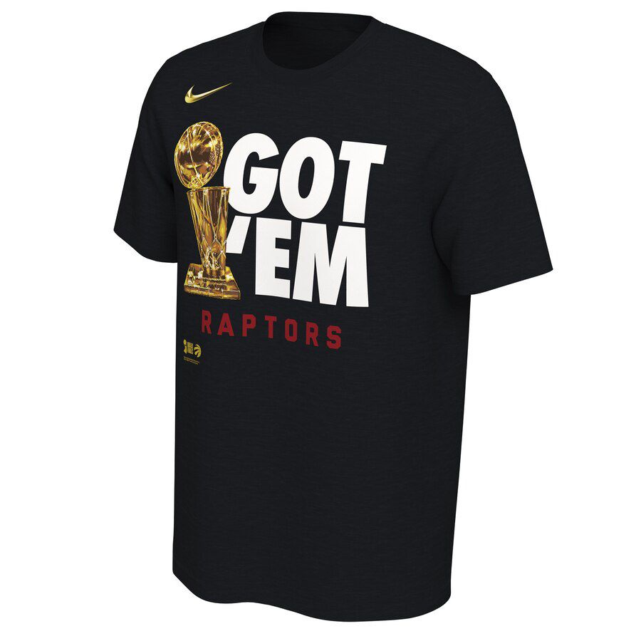 2019 Men Toronto Raptors black NBA Nike T shirt 12